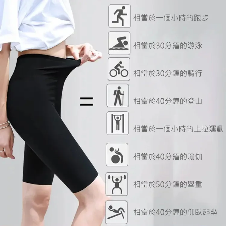瘦腰提臀收腹五倍暴汗褲